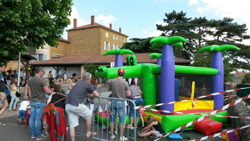 Location château gonflable CROCODILE à Villefranche-Sur-Saône proche de Lyon