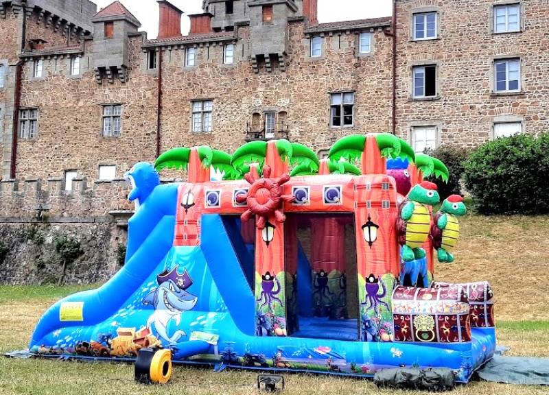 Location de château et structure gonflable à Lyon