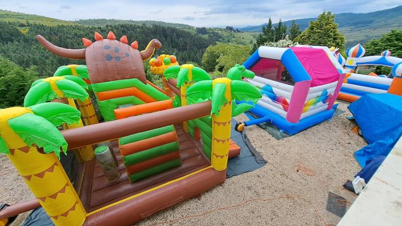 Ou louer un château gonflable pas cher pour un anniversaire près de Lyon