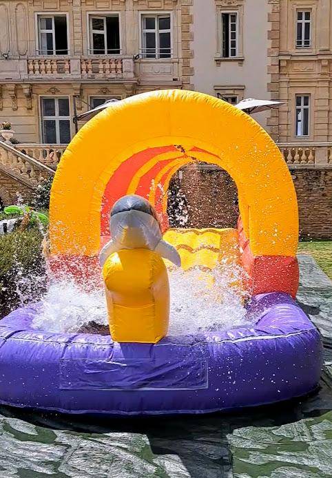 Château et structure gonflable à Villefranche sur Saône